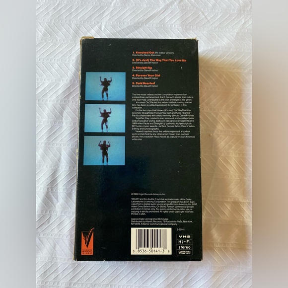 Paula Abdul Old School VHS music videos - Picture 2 of 4